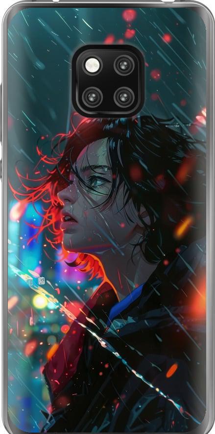 Чехол на Huawei Mate 20 Pro Ночные огни (6096u-1567-42517)
