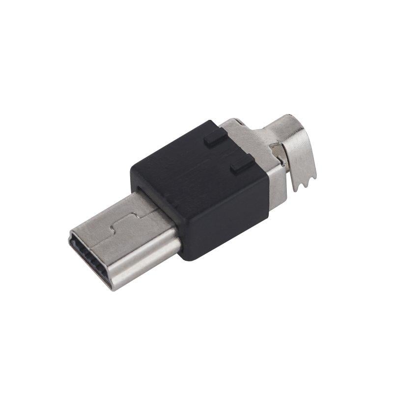 Штекер mini USB 5pin 4 части (A449009) Штекер mini USB 5pin 4 части (A449009)