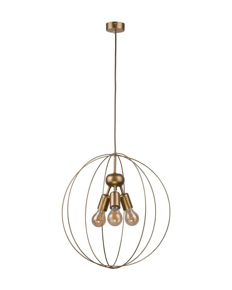Подвесной светильник Nowodvorski 9061 Bullet E27 3x60W IP20 Gold Золотистый (66945)