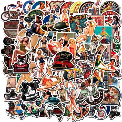 Набор наклеек Girl 100 шт. (3196)