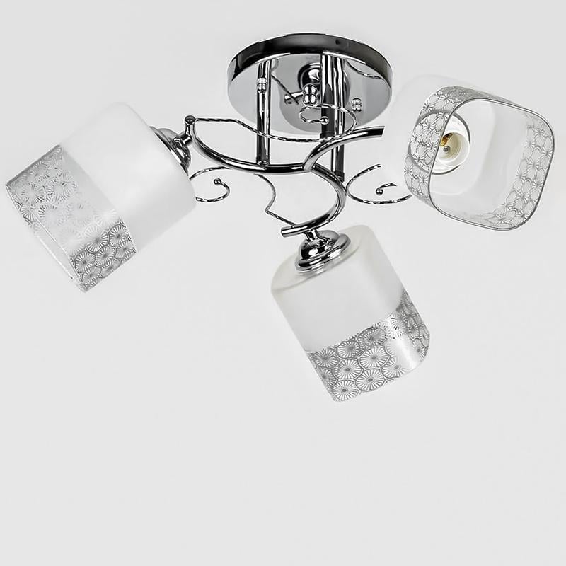 Люстра потолочная Light House SH-16067/3 CR на три лампы Хром