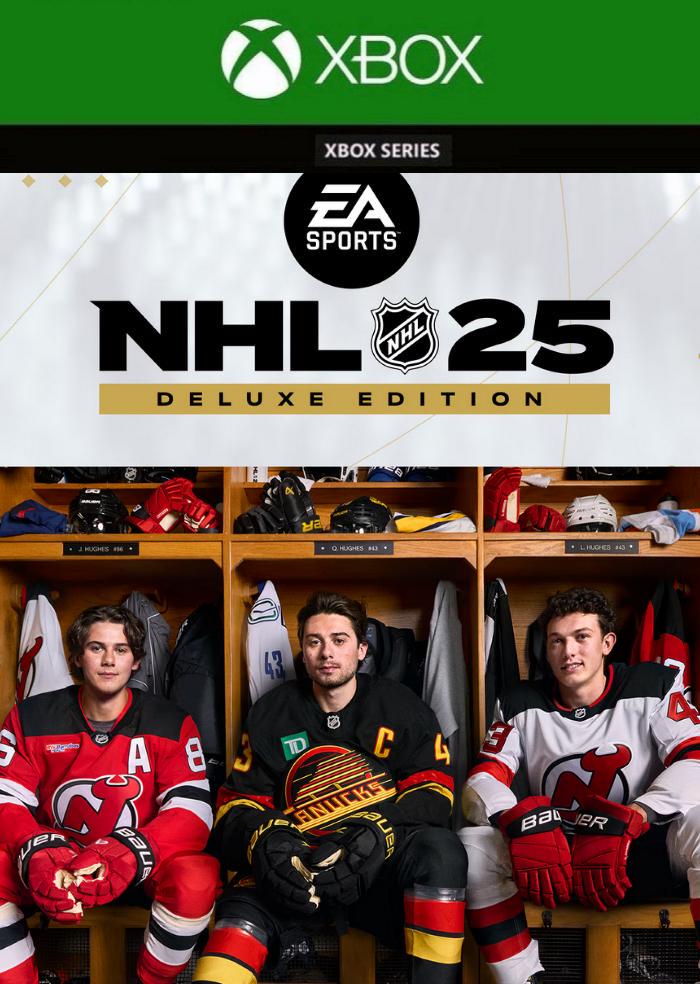 Ключ активації NHL 25 Deluxe Edition для Xbox Series S/X (91248599)