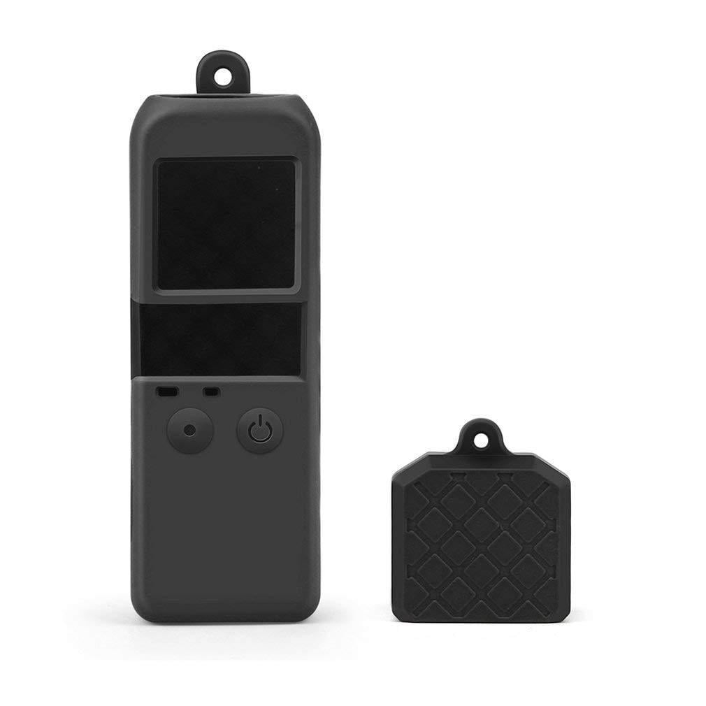 Чехол силиконовый для камеры и крышка-колпачок для DJI Osmo Pocket XT-533 Черный