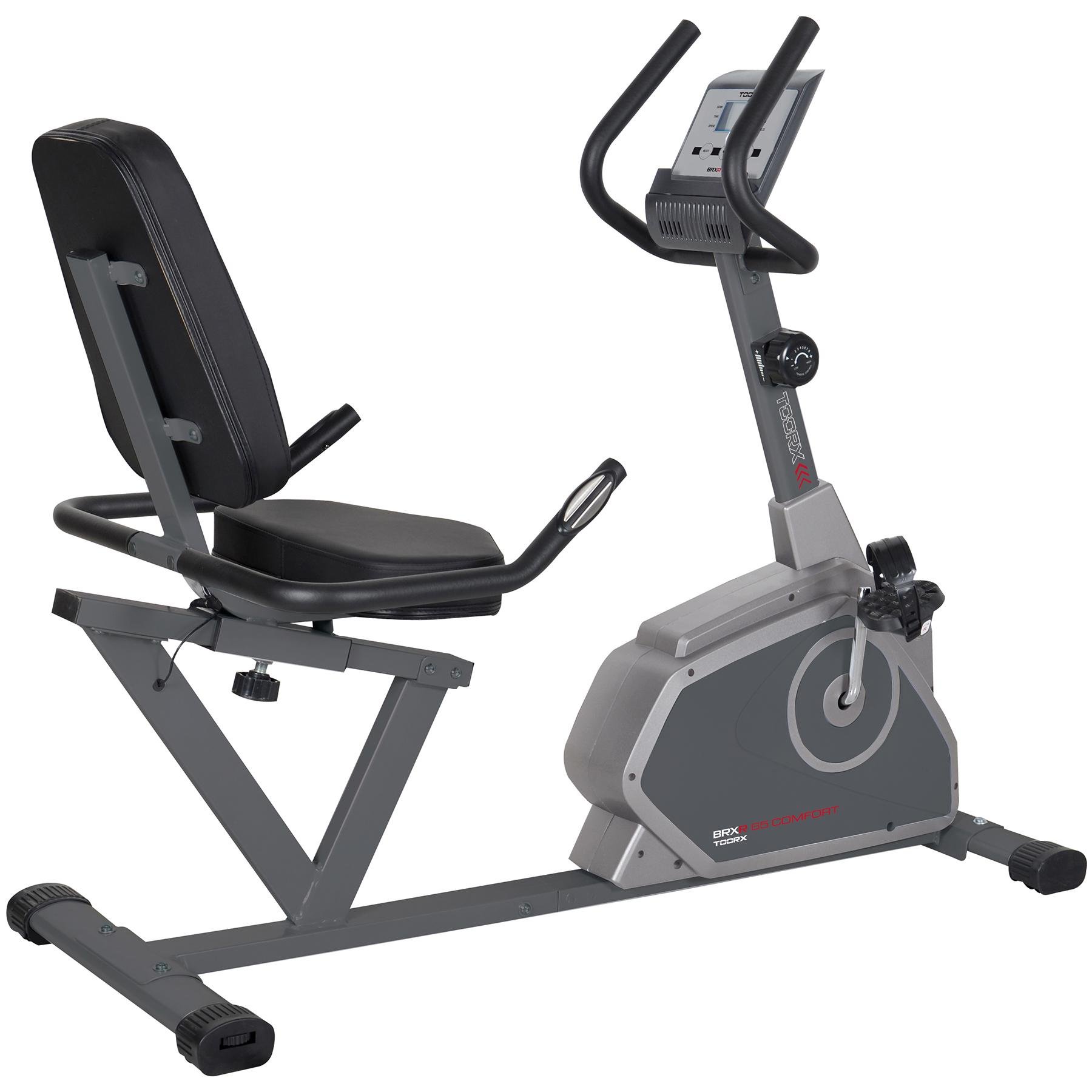 Велотренажер Toorx Recumbent Bike BRXR 65 Comfort горизонтальний (BRX-R65-COMFORT)