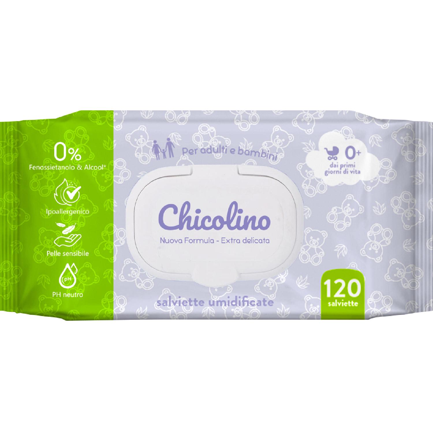 Вологі серветки Chicolino 120 шт. (4823098411772)