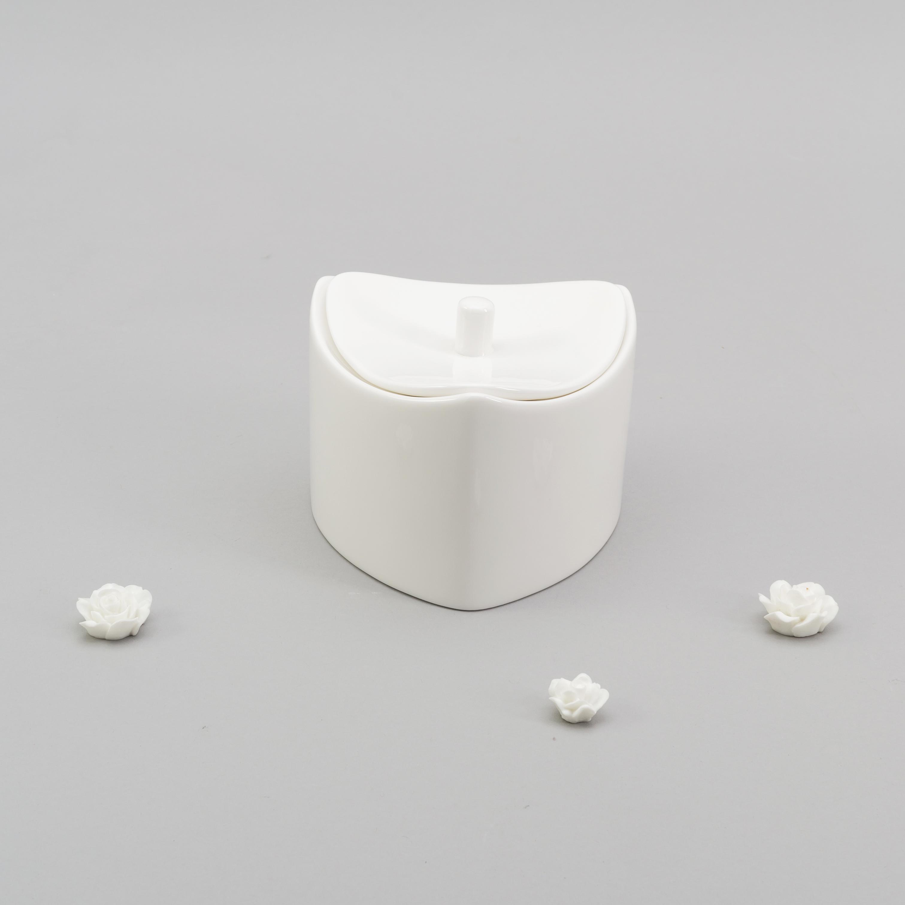 Сахарница Sakura Aoue из фарфора 350 мл (23315580) - фото 5 Сахарница Sakura Aoue из фарфора 350 мл (23315580) - фото 5