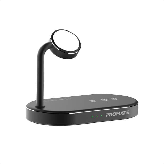 Беспроводная зарядная станция Promate WavePower Black