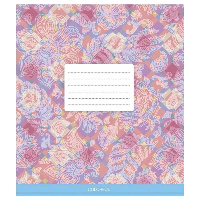 Школьная тетрадь в линейку Школярик 18 л. Разноцветный (NB-286-Z-410)