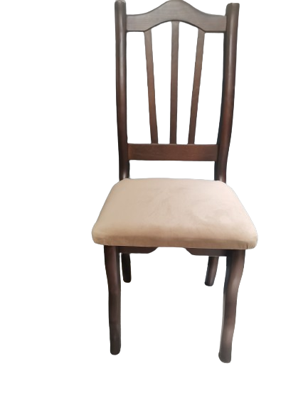 Стул деревянный Шаман на кухню из массива бука Темный орех/Коричневый (ID 18056359)