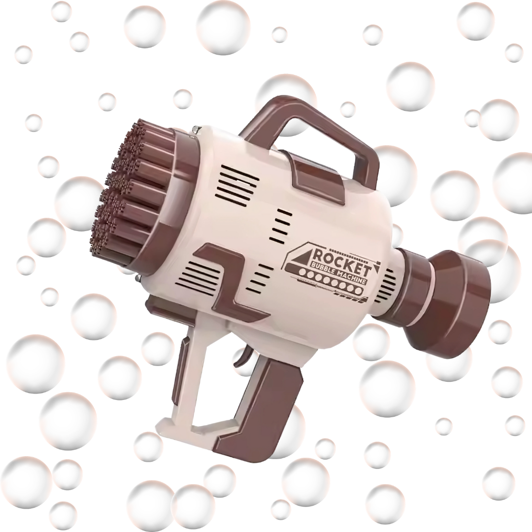 Генератор мыльных пузырей для детей на батарейках Коричневый