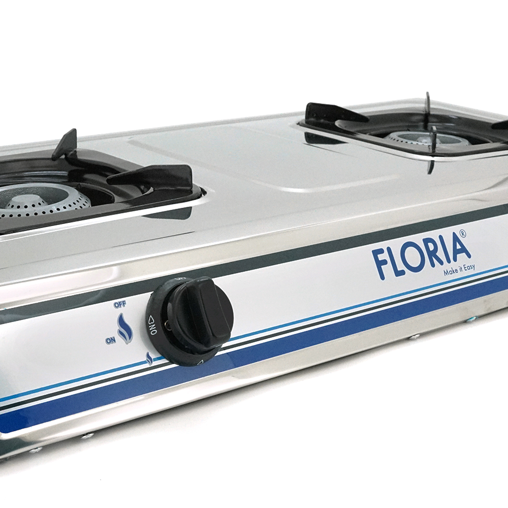 Плита газовая Floria ZLN8365 2 конфорки (YUT_V6117) - фото 3 Плита газовая Floria ZLN8365 2 конфорки (YUT_V6117) - фото 3