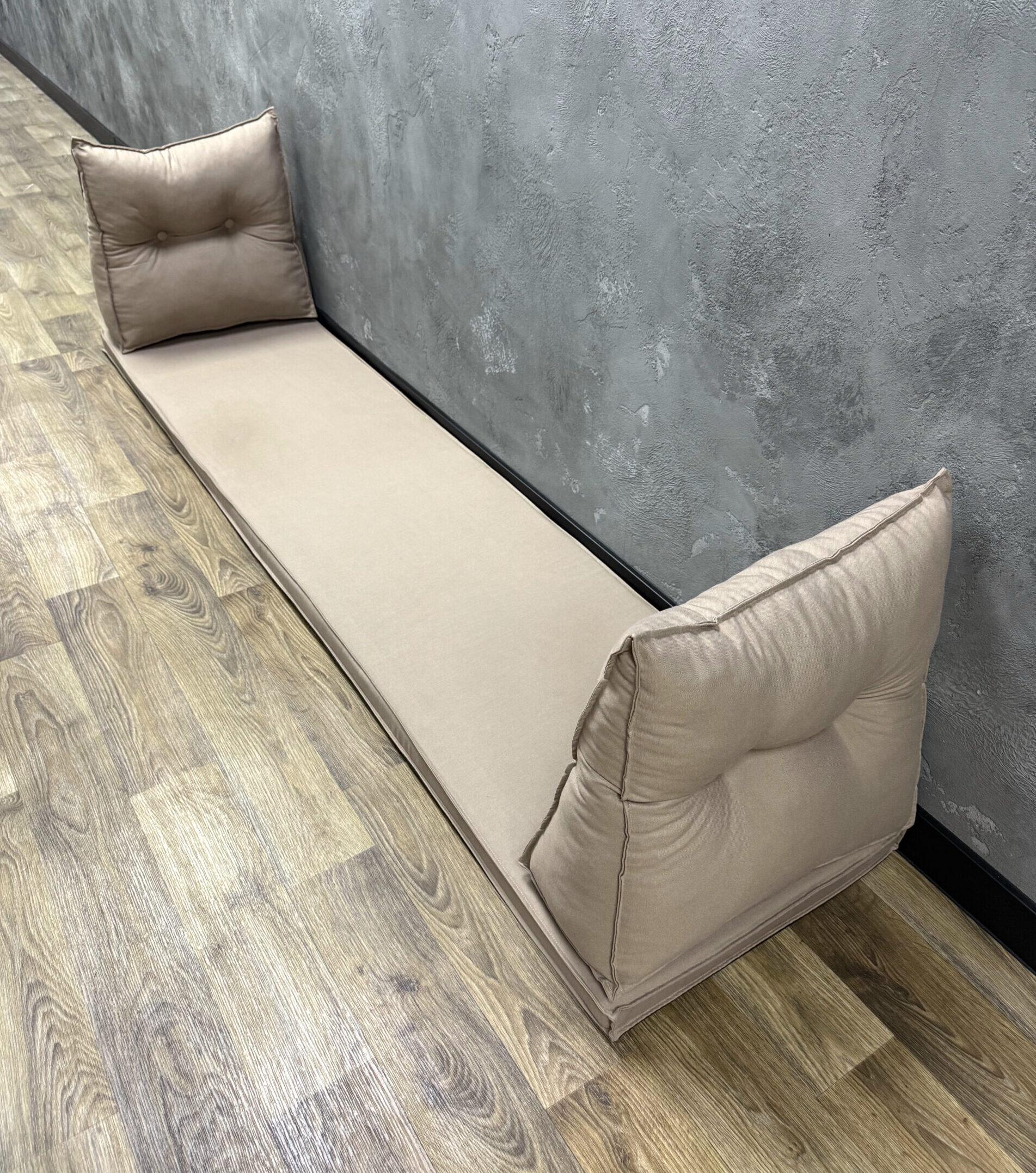 Матрас Comfort Home со спинками на подоконники панама 120х40х10 мм h 40 см (5054422)