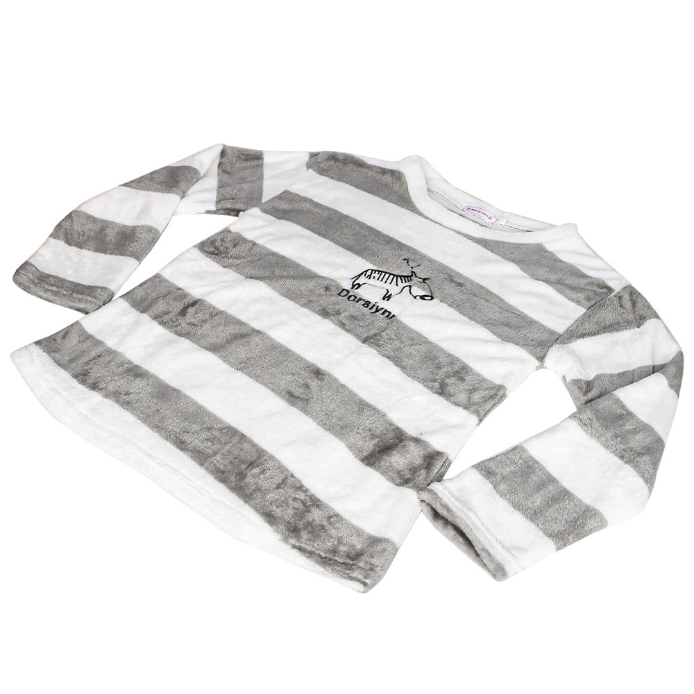 Пижама женская теплая махровая Zebra M Gray - фото 6 Пижама женская теплая махровая Zebra M Gray - фото 6