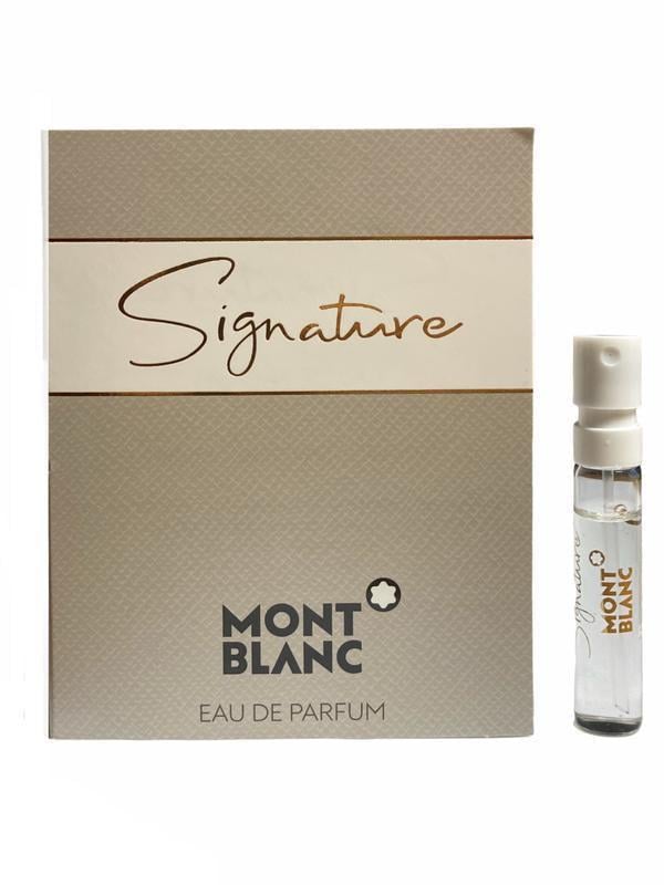 Парфюмированная вода для женщин Mont Blanc Signature 2 мл пробник (383379)