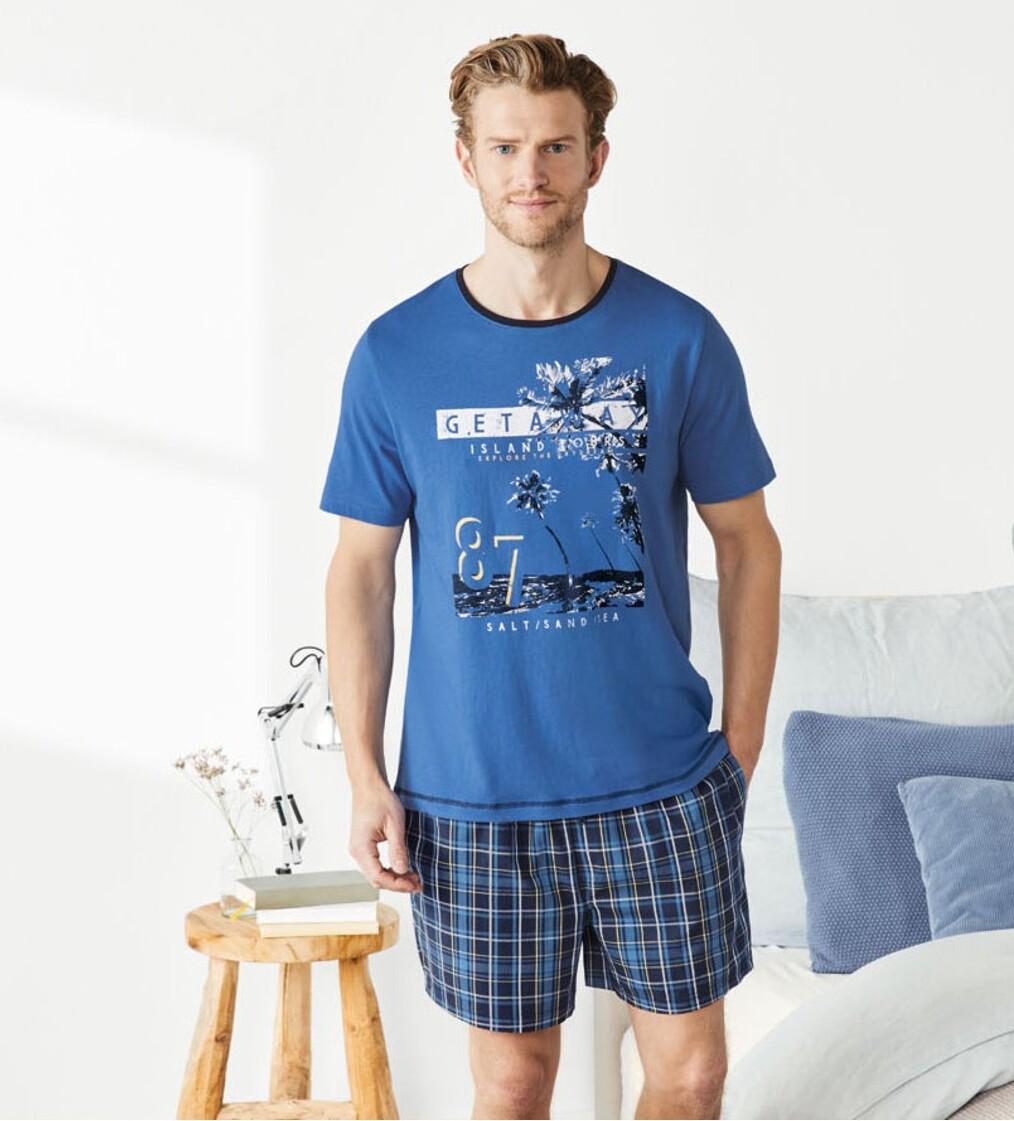 Пижама мужская Livergy S Синий (PI0048M075)