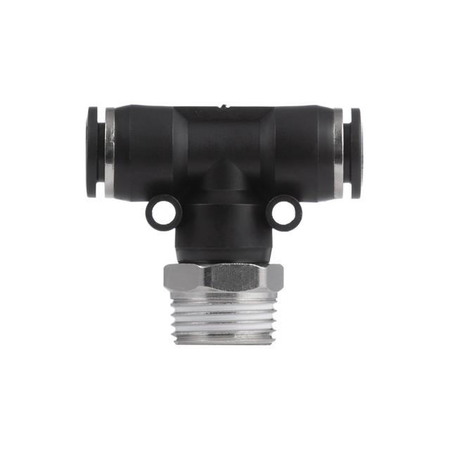 Соединение цанговое для шлангов Intertool PT-2363 T-образное 10x10 мм 1/2" резьба (130332) - фото 3 Соединение цанговое для шлангов Intertool PT-2363 T-образное 10x10 мм 1/2" резьба (130332) - фото 3