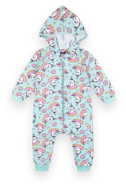 Комбинезон детский хлопковый для девочки Gabbi КВ-22-1-1 Spring dreams 86 см Голубой (13198) Комбинезон детский хлопковый для девочки Gabbi КВ-22-1-1 Spring dreams 86 см Голубой (13198)