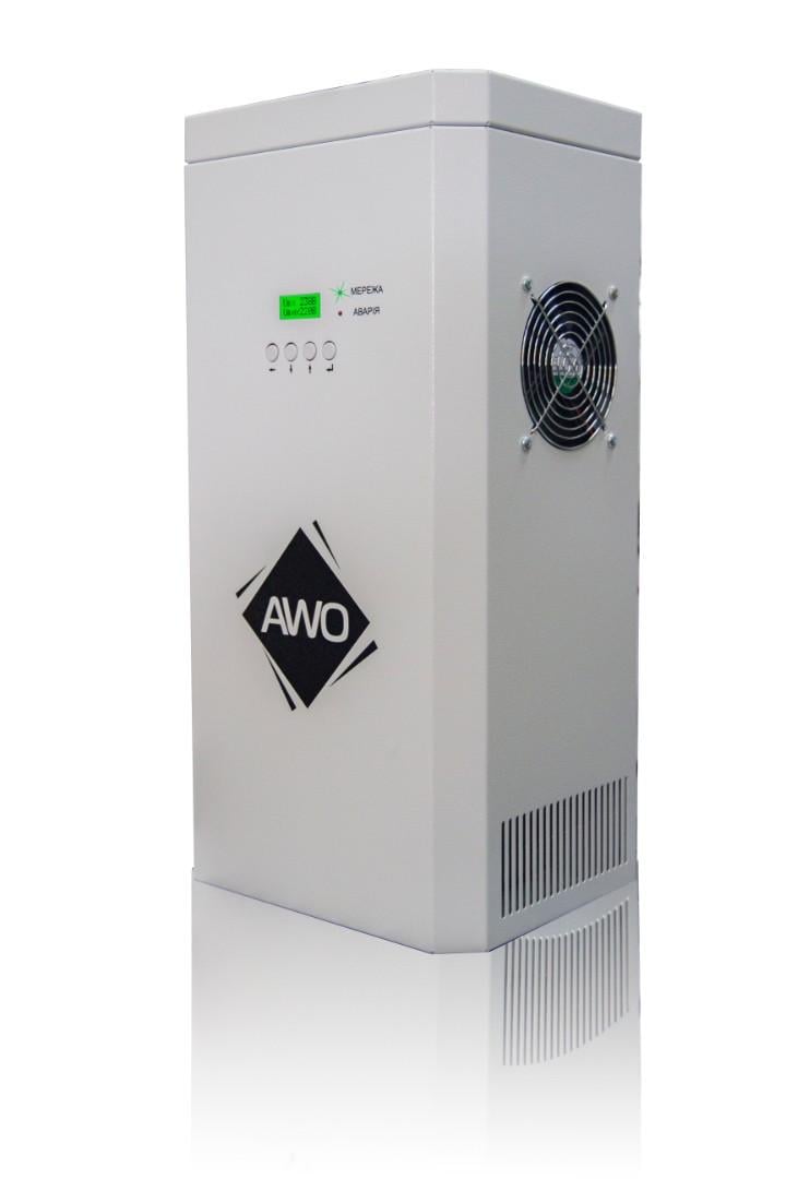 Стабілізатор напруги симісторний підвищеної точності Awattom New Silver-11 СНОПТ 11 кВт Прочан (50A)