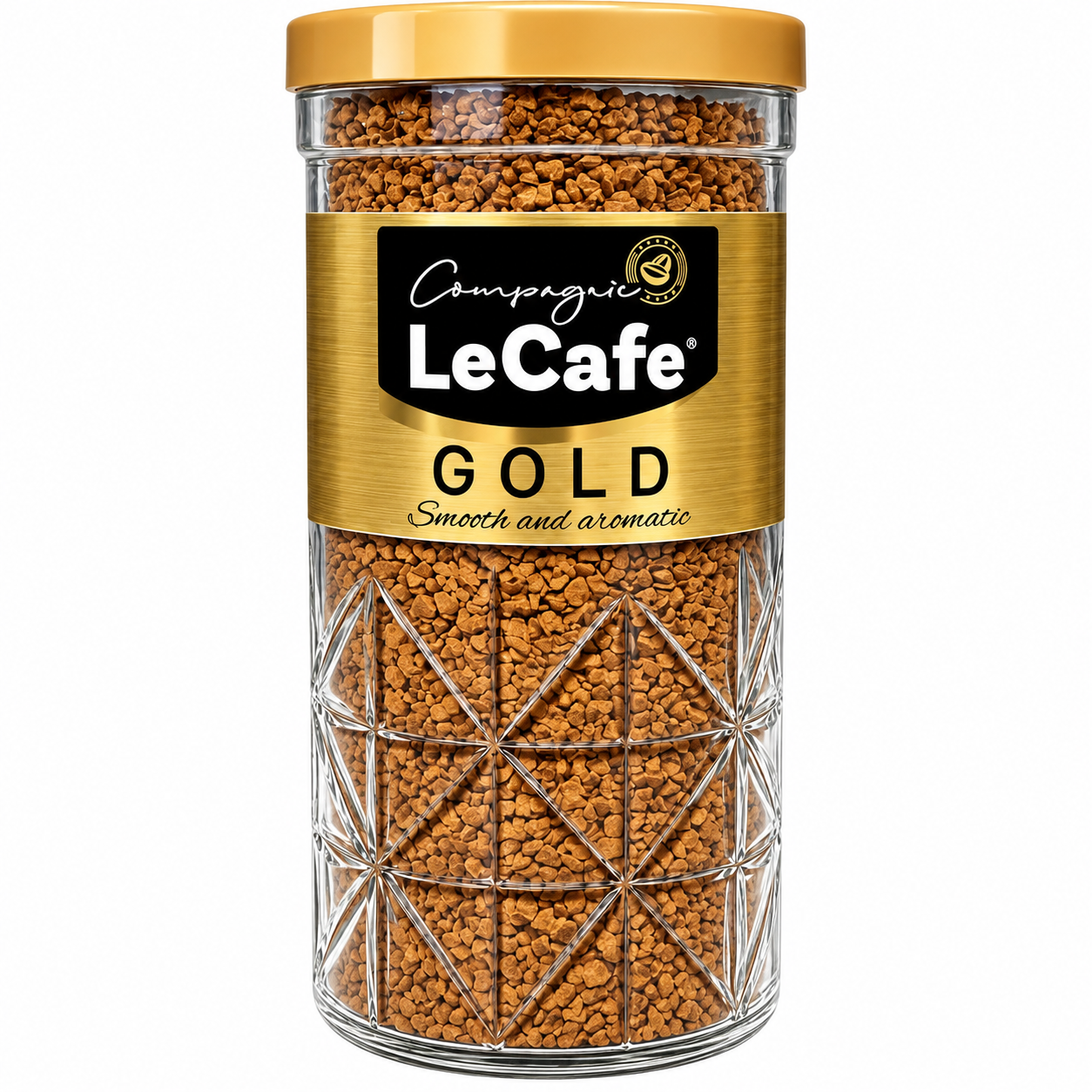 Кава розчинна Le Cafe Gold, 100 г, скляна банка