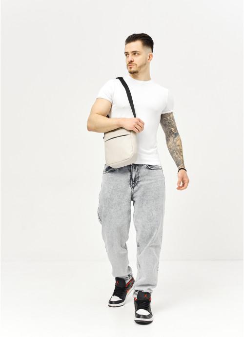 Мужская сумка-мессенджер Sambag через плечо из экокожи Серый (1001019723) - фото 3 Мужская сумка-мессенджер Sambag через плечо из экокожи Серый (1001019723) - фото 3