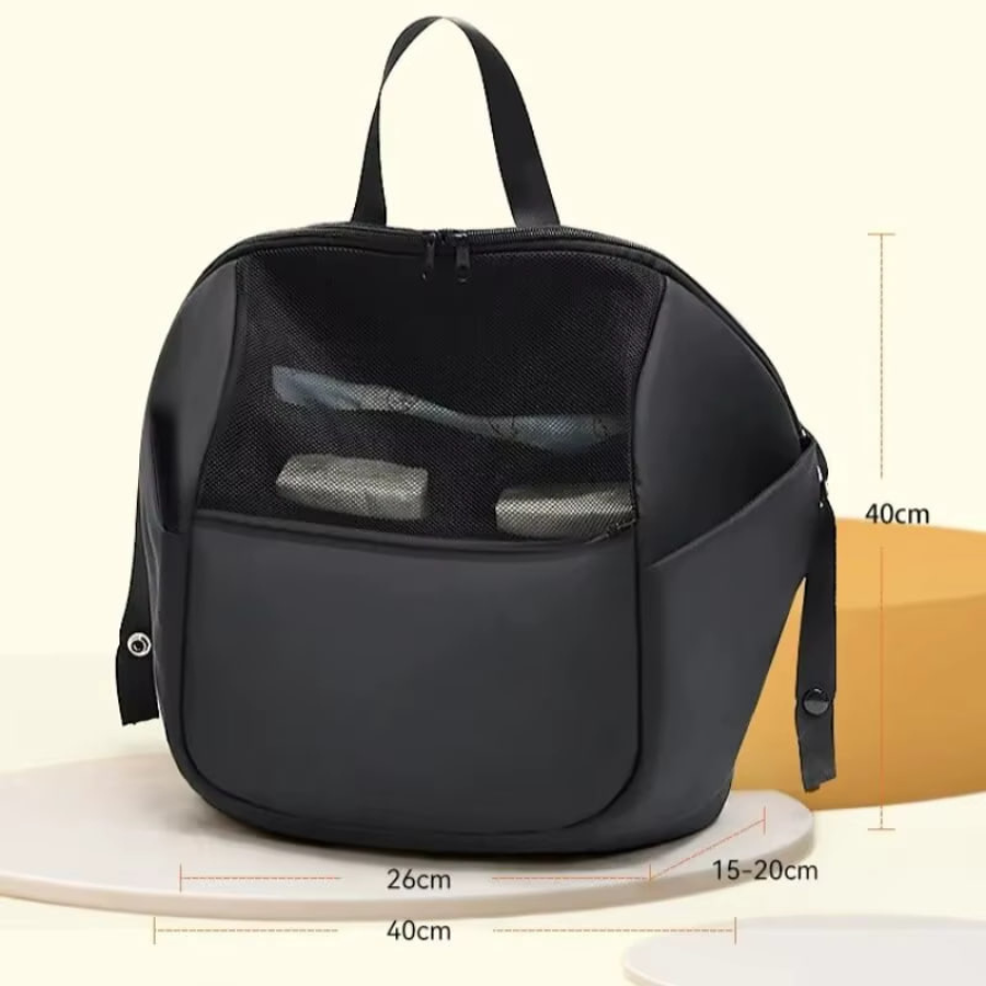 Рюкзак для прогулок с ребенком на коляску и чемодан для путешествий Черный (4130) - фото 2