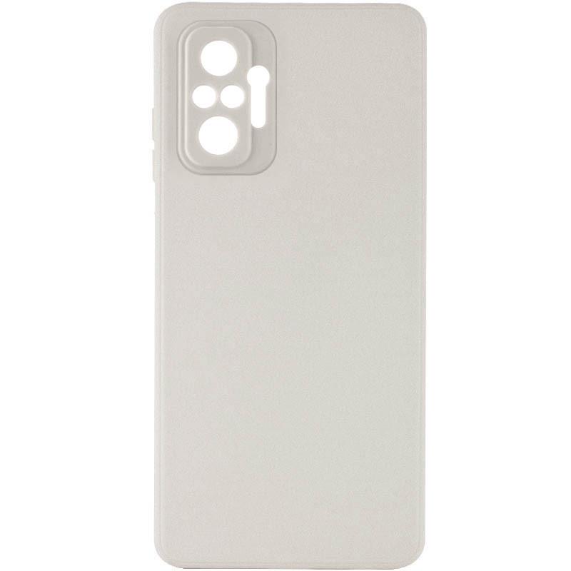 Противоударный силиконовый чехол Candy Full Camera для Xiaomi Redmi Note 10 Pro / 10 Pro Max Серый