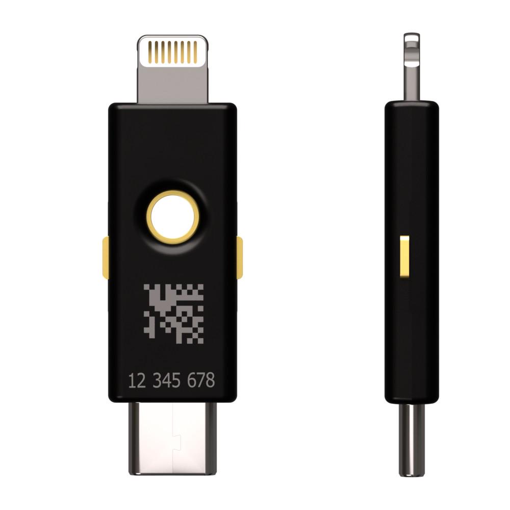 Аппаратный ключ Yubico Yubikey 5Ci USB Type-C/Lightning (683072) - фото 3