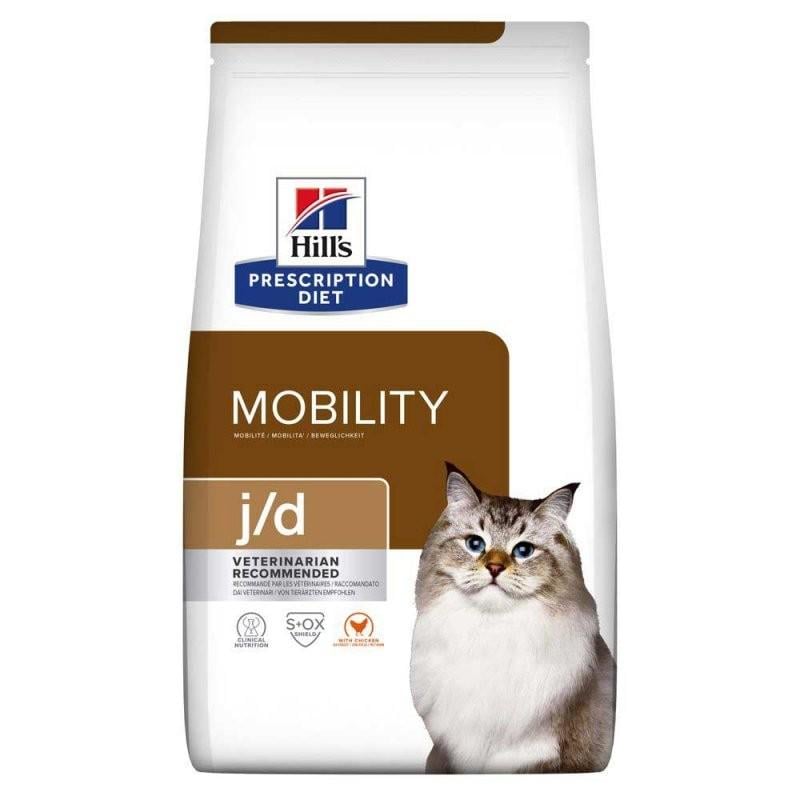 Сухой корм для кошек Hill's Prescription Diet j/d Mobility снижение боли и воспаления при остеоартрите 3 кг (052742048352)