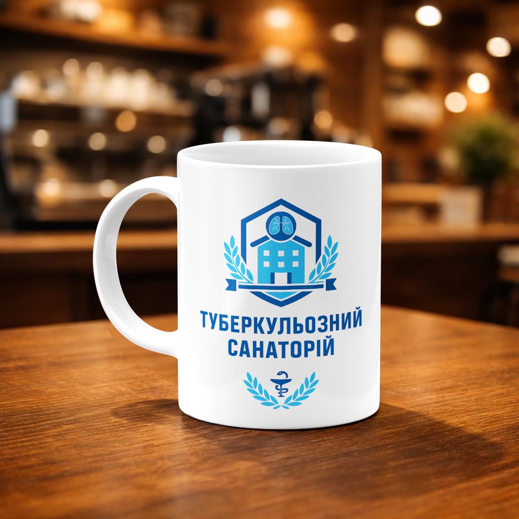 Чашка с приколом Туберкулезный санаторий 330 мл Хамелион
