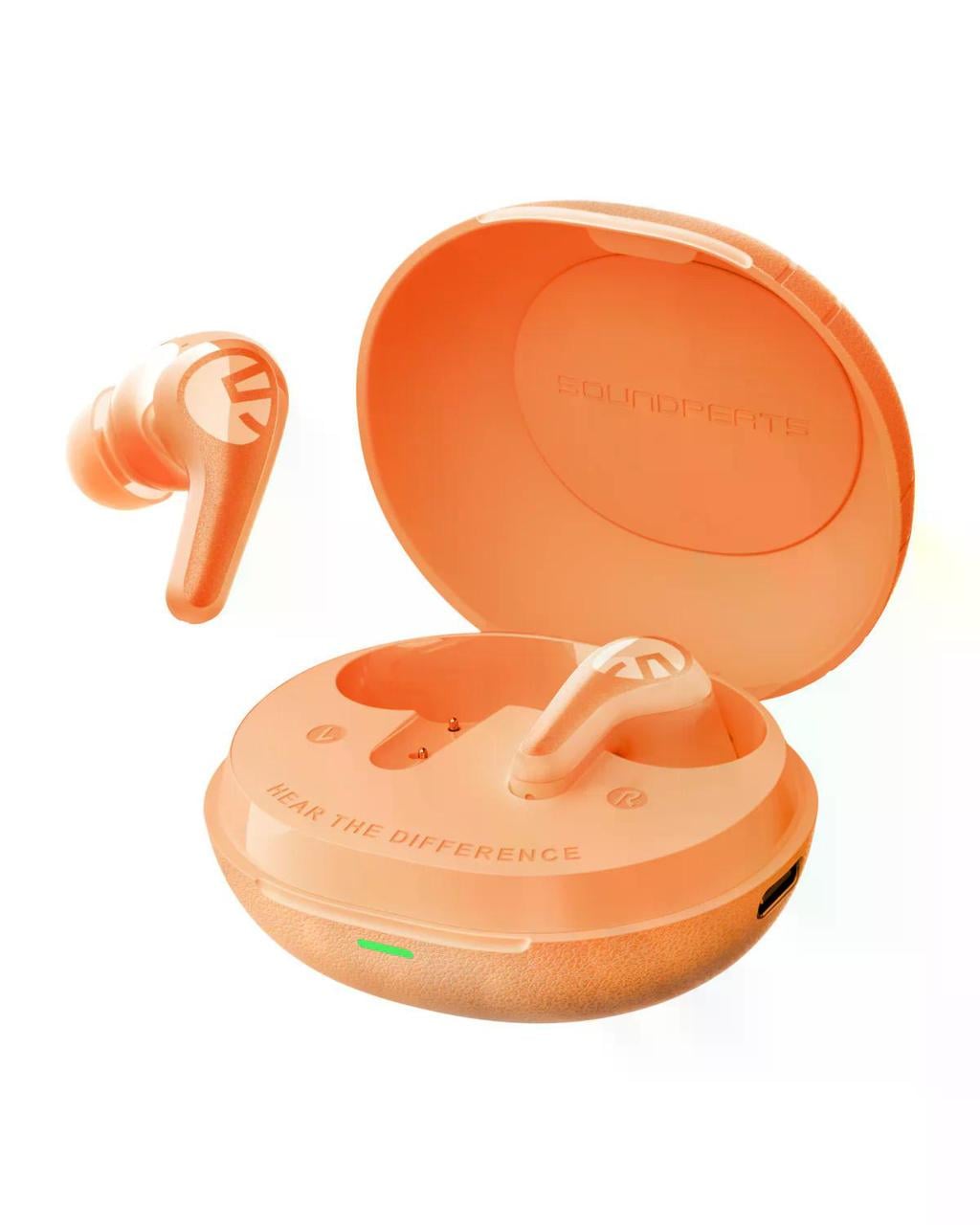 Наушники беспроводные Soundpeats C30 orange оранжевые TWS вкладыши Ai ANC LDAC HiRes (2960361007)