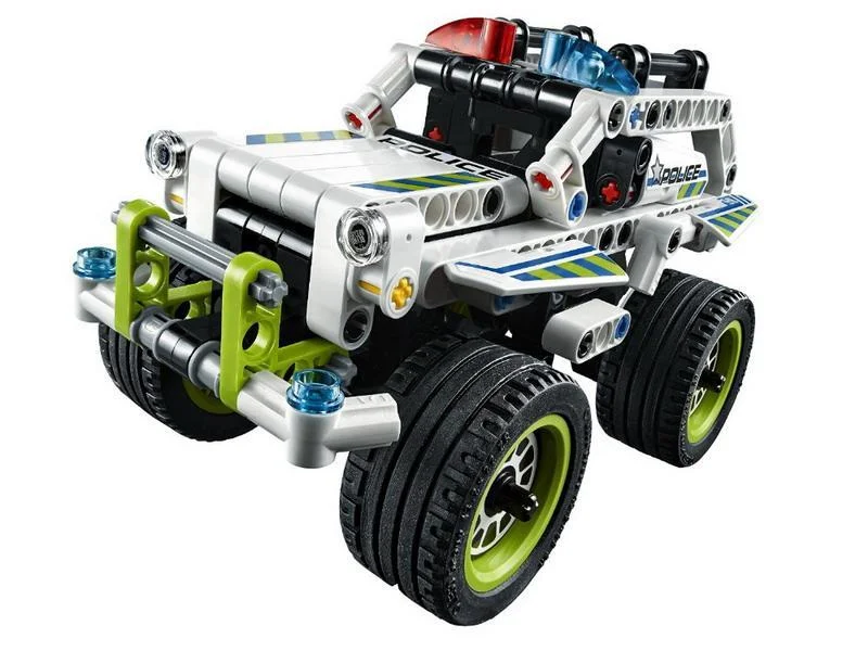 Конструктор Полицейский патруль на больших колесах 185 деталей Конструктор Полицейский патруль на больших колесах 185 деталей