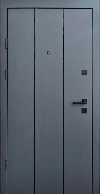 Вхідні двері Ваш ВиД Міраж 960/860х2050х85 мм Л/П Антрацит