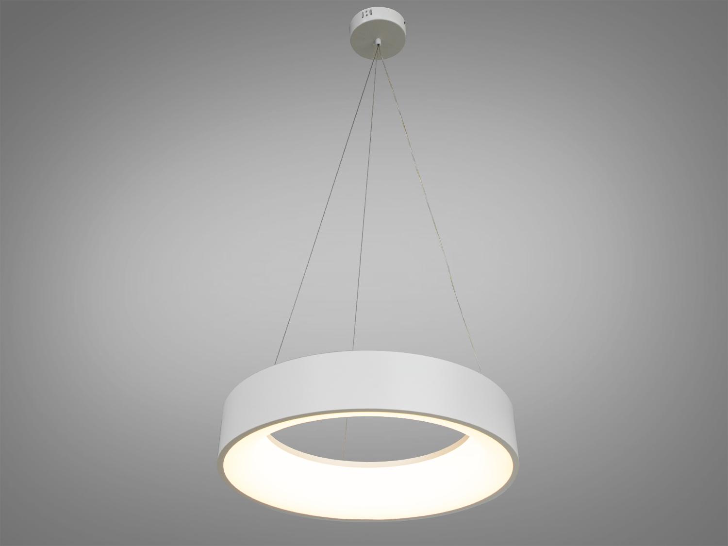 Люстра светодиодная на пульте 90 Вт Белый (266-450WH)