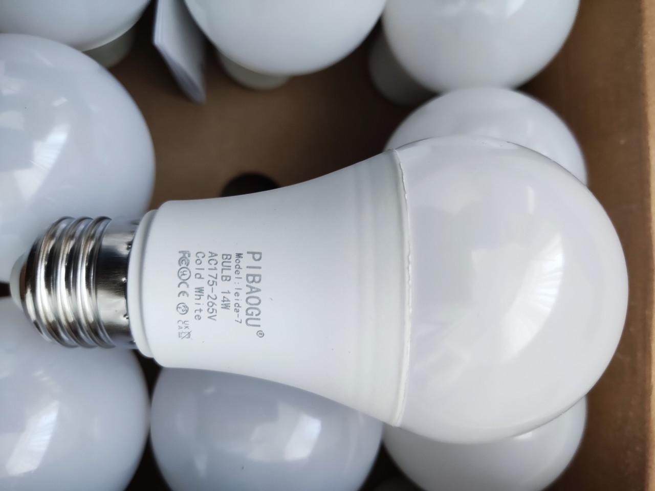 Лампа світлодіодна LED Bulb-A60-14W-E27-220V-6500K - фото 6