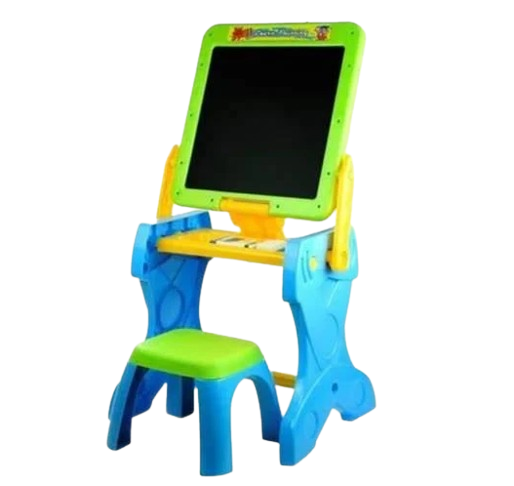 Мольберт детский 2в1 YM881-882 с подсветкой на батарейках Синий (22449203)