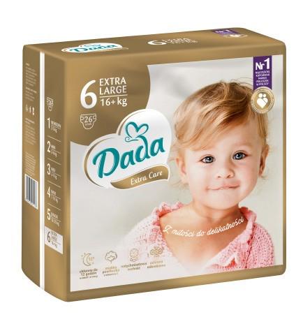 Підгузки Dada Extra Care Розмір 6 Extra Large 16+ кг 26 шт. (DC6-26)