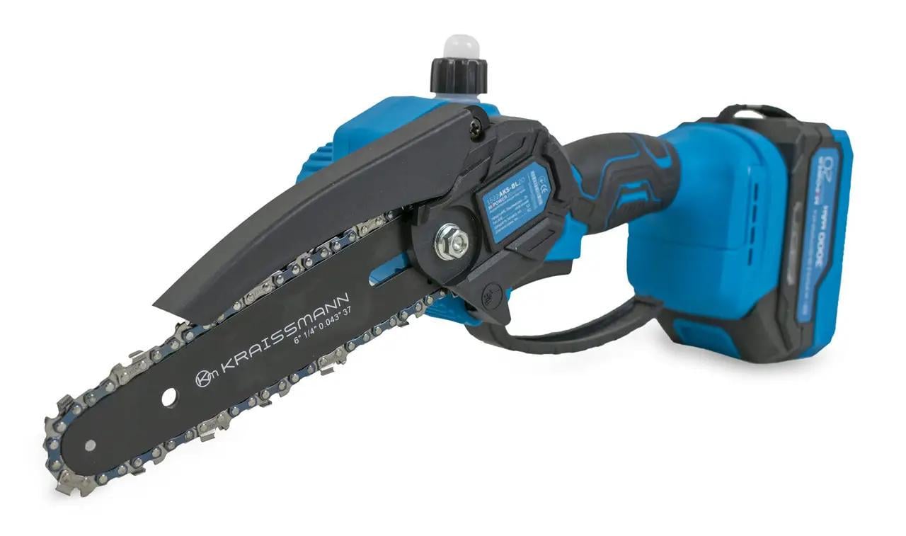Набір електроінструментів KRAISSMANN 301 SAG 20 MP міні-пила 1522 AKS-BL 20 MP/секатор 25 AGS-BL 20 MP (28859093) - фото 5 Набір електроінструментів KRAISSMANN 301 SAG 20 MP міні-пила 1522 AKS-BL 20 MP/секатор 25 AGS-BL 20 MP (28859093) - фото 5