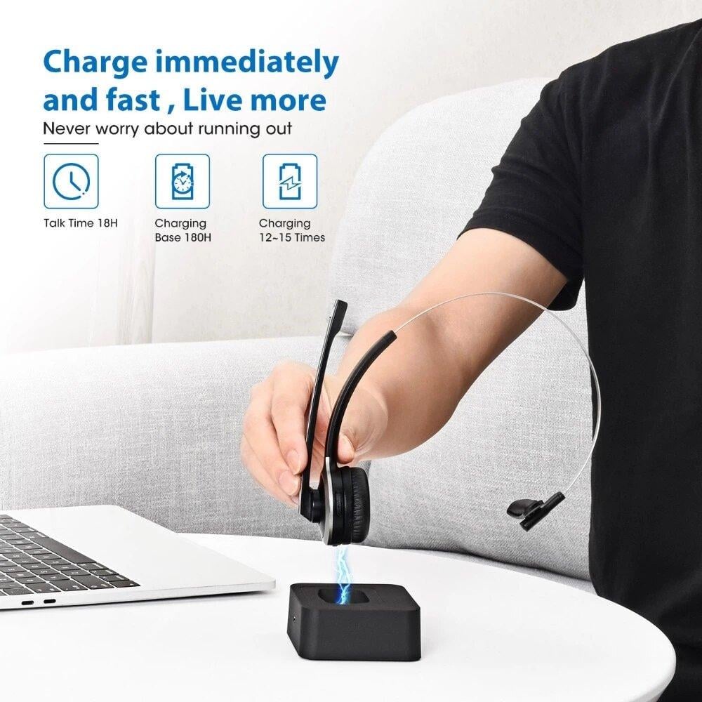 Гарнитура Bluetooth Mpow M5 Pro (7600) - фото 7