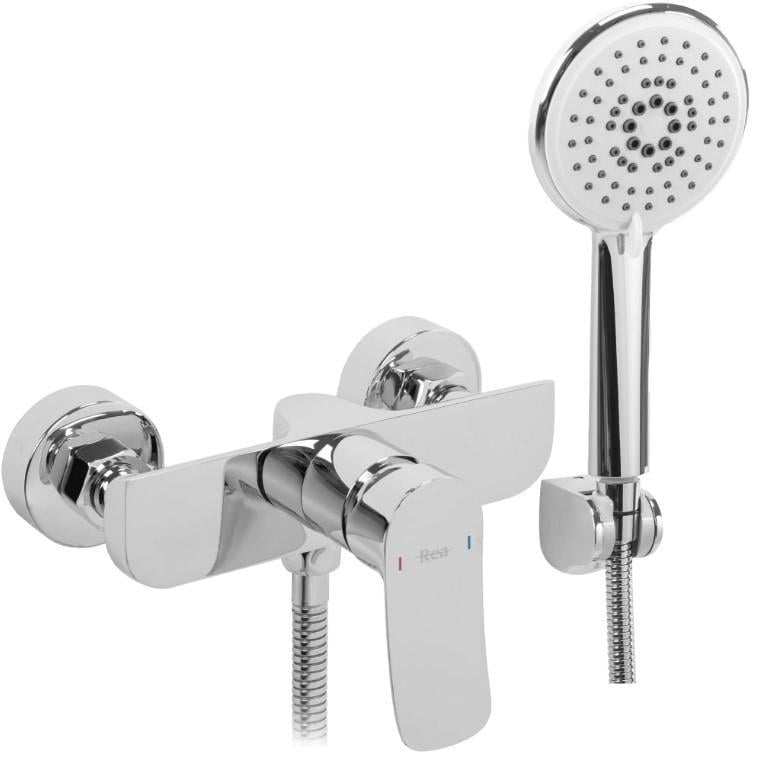 Смеситель для ванны и душа настенный без излива Rea DART Chrome (2808405795)