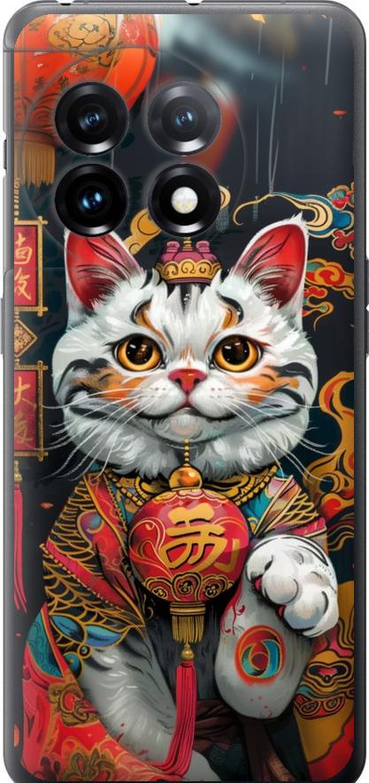 Чехол на OnePlus 11 China Cat v2 (6135u-2940-42517) Чехол на OnePlus 11 China Cat v2 (6135u-2940-42517)