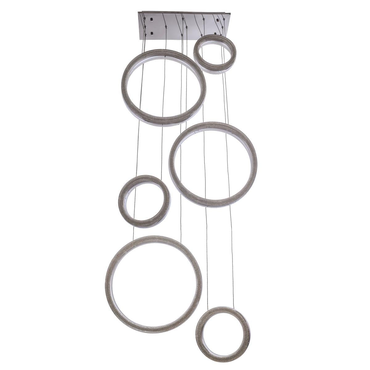 Люстра светодиодная подвесная Brille BL-570S/162 W WW/CW CH LED