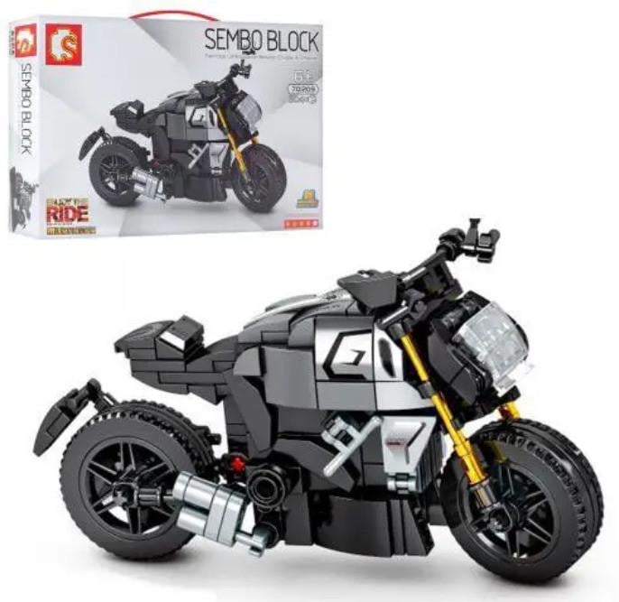 Конструктор Sembo Block Мотоцикл 304 дет.