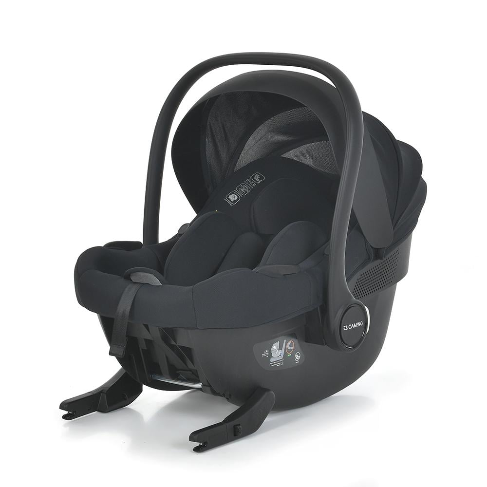 Автокресло детское El Camino i-LOCK ME 1210 Black (38239464)