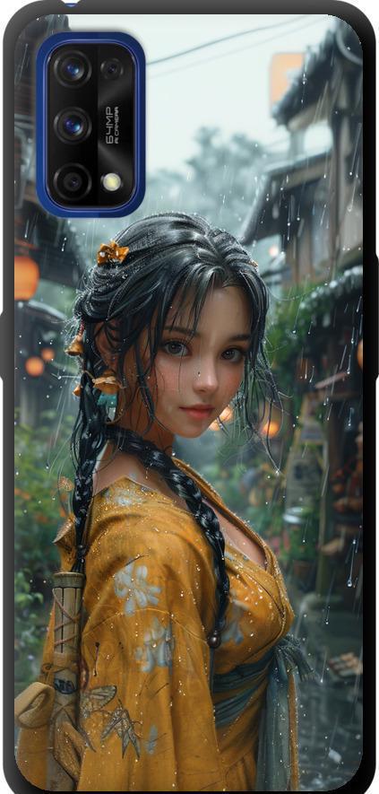 Чехол на Realme 7 Pro Anime-girl (6133b-2082-42517)