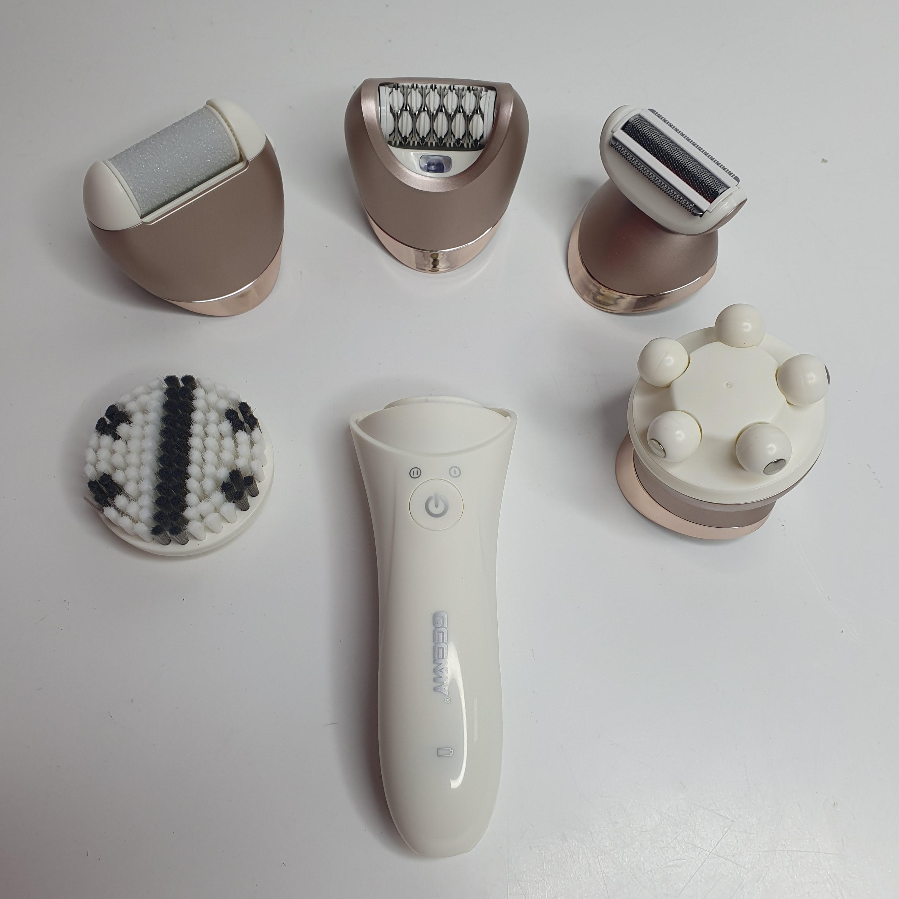 Электробритва-эпилятор женская Geemy GM-7003 5в1 1400 мАч (17639447)