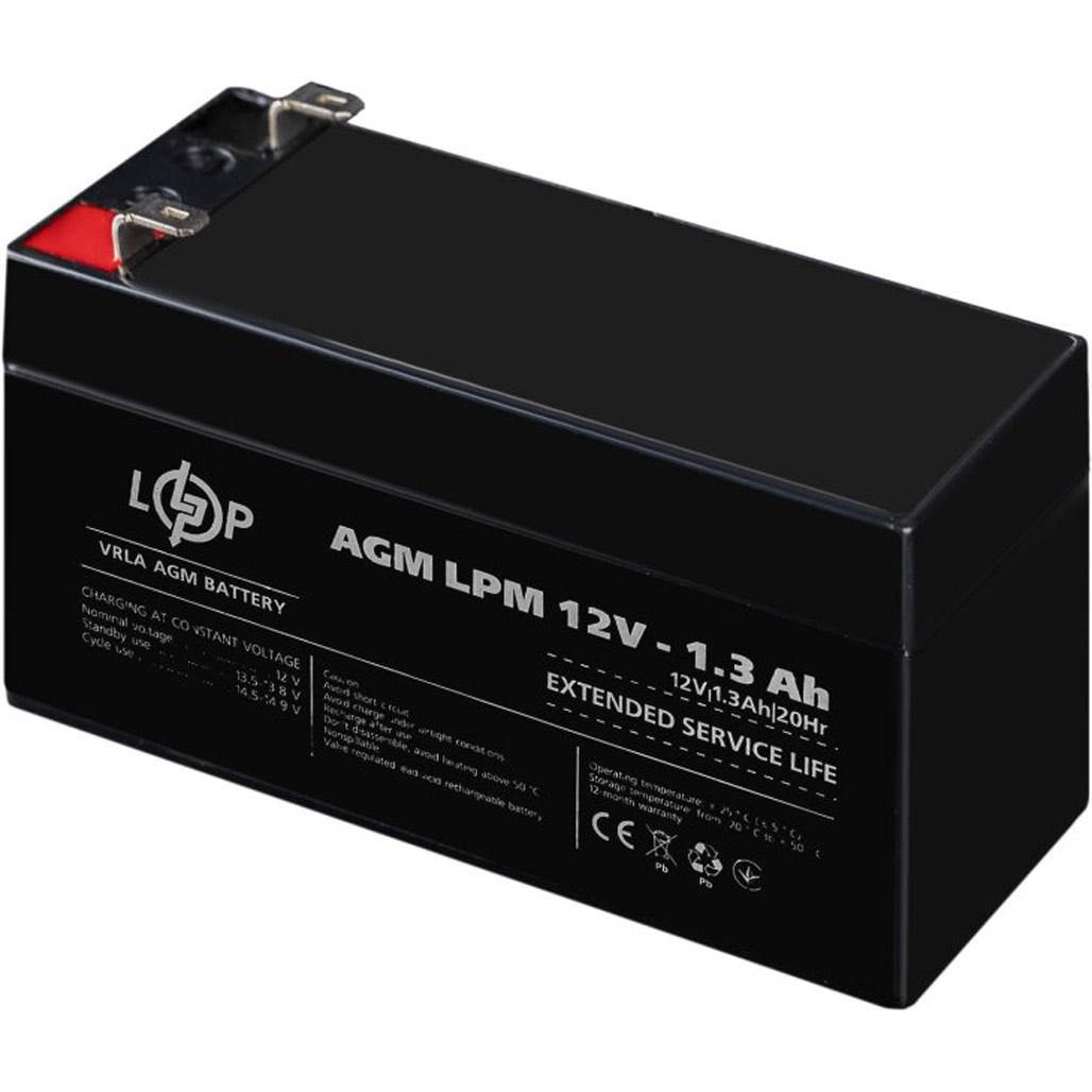 Аккумулятор для ИБП LogicPower LPM 12V/1,3 Ah (4131) - фото 3