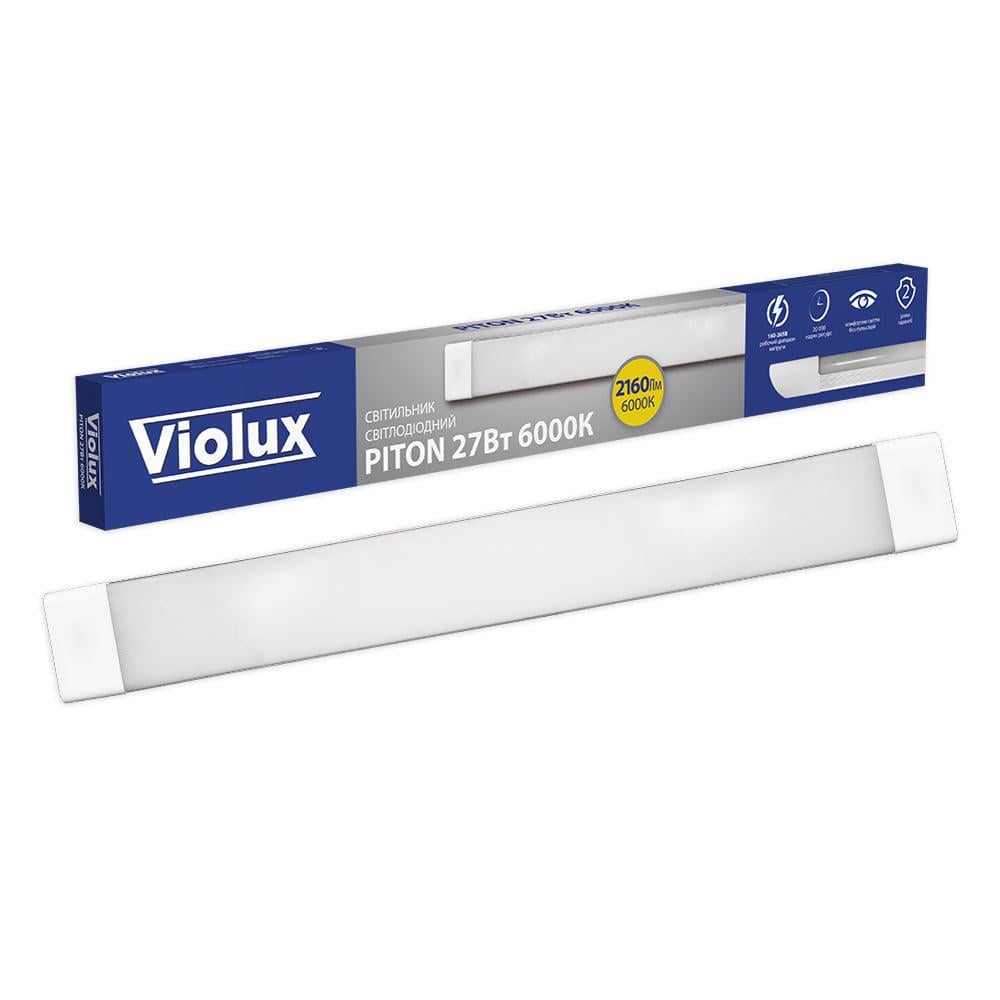 Лінійний світильник світлодіодний Violux PITON 27W 6000K 60 см 2160Lm (00000023802)