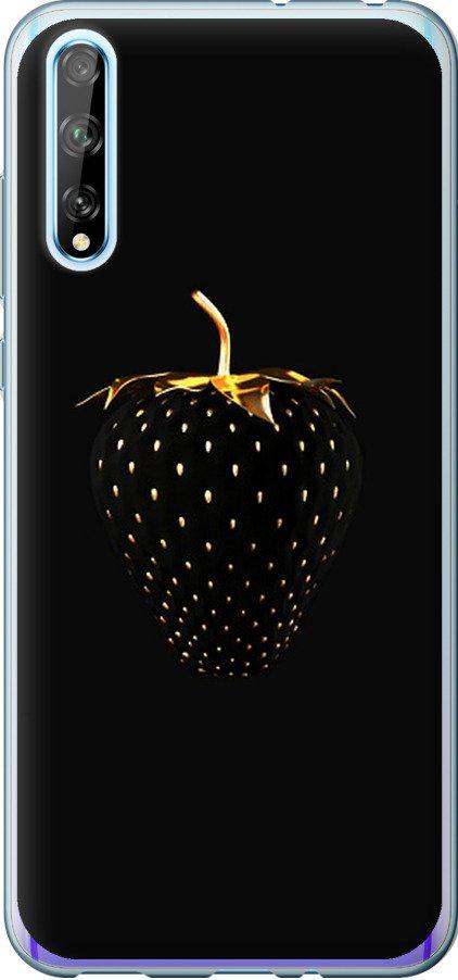 Чехол на Huawei P Smart S Черная клубника (3585t-1813-42517)