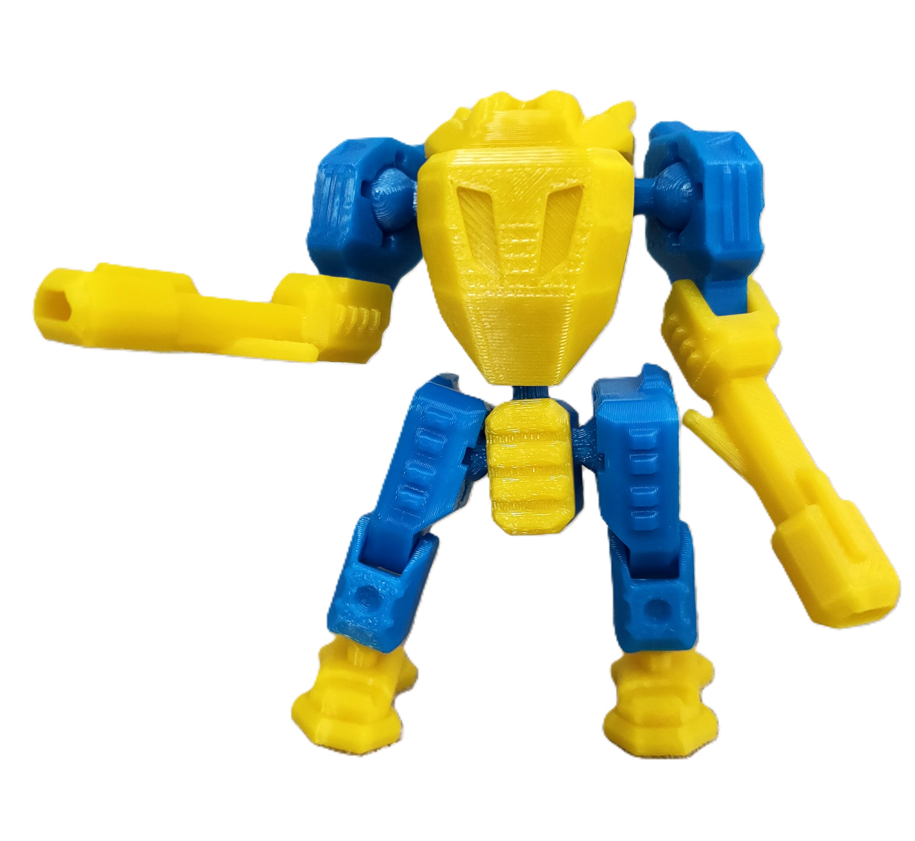 Конструктор іграшковий Сталевий Страж 57х50х80 мм (STI-24G-GBL) - фото 3 Конструктор іграшковий Сталевий Страж 57х50х80 мм (STI-24G-GBL) - фото 3