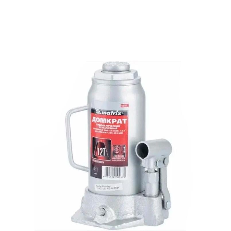 Домкрат гидравлический MTX Master 507279 12 т 230-465 мм (507279)
